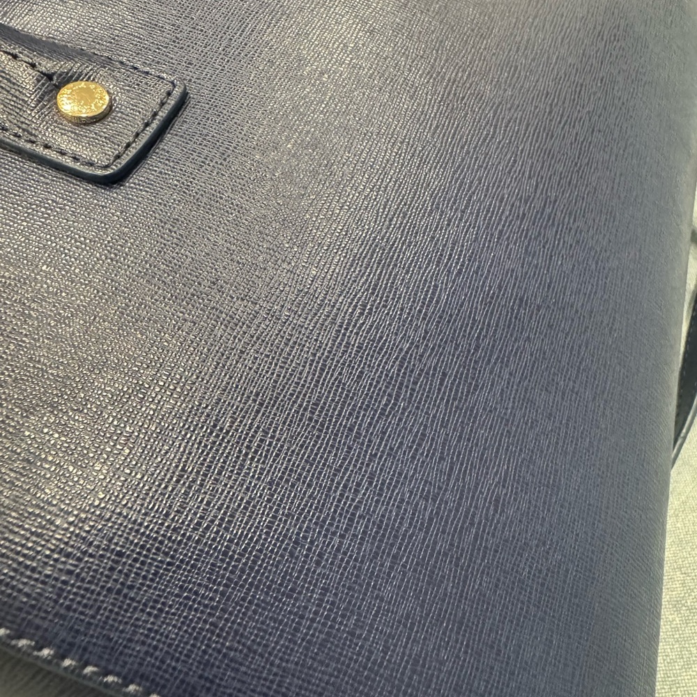 Furla Elegant Navy Blue Handbag - Picture 16 of 16